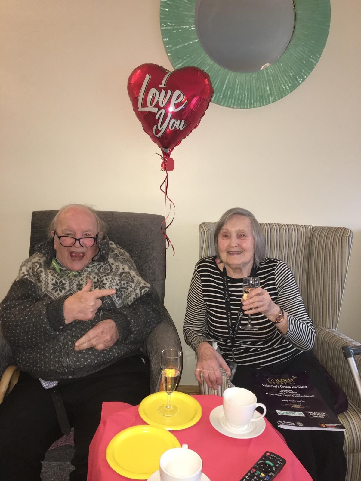 Celebrating Valentines Day at Elton House in Bushey