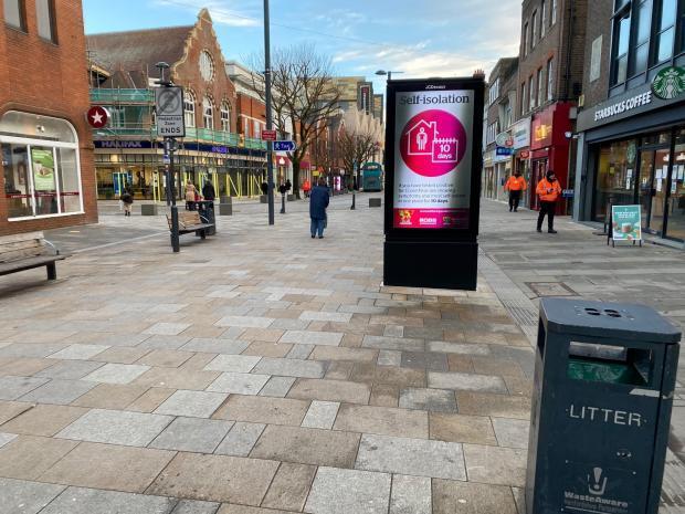 Watford town centre.