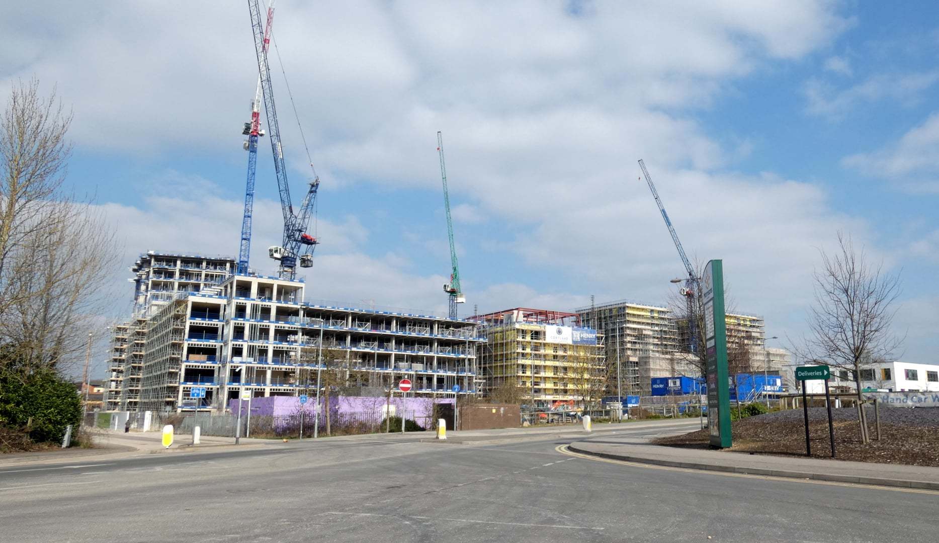 The 485 home scheme seen from Morrisons. Credit: Lynda Bullock/Watford Observer Camera Club