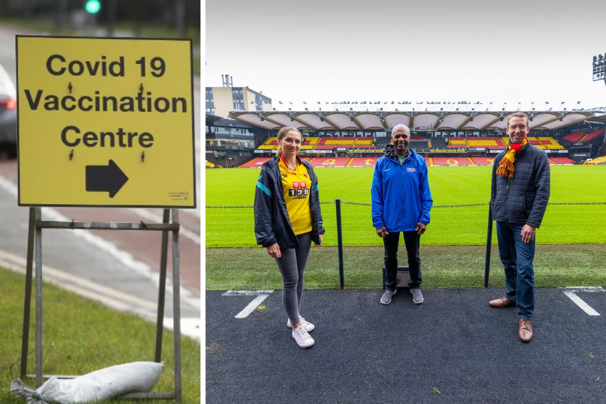 24 Hours Left To Book First Covid Jab At Watford Football Club Watford Observer