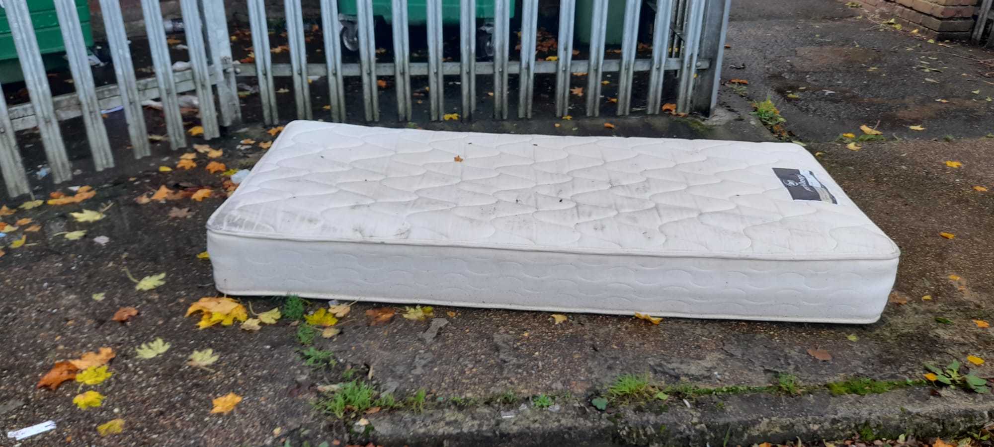 A mattress seen recently