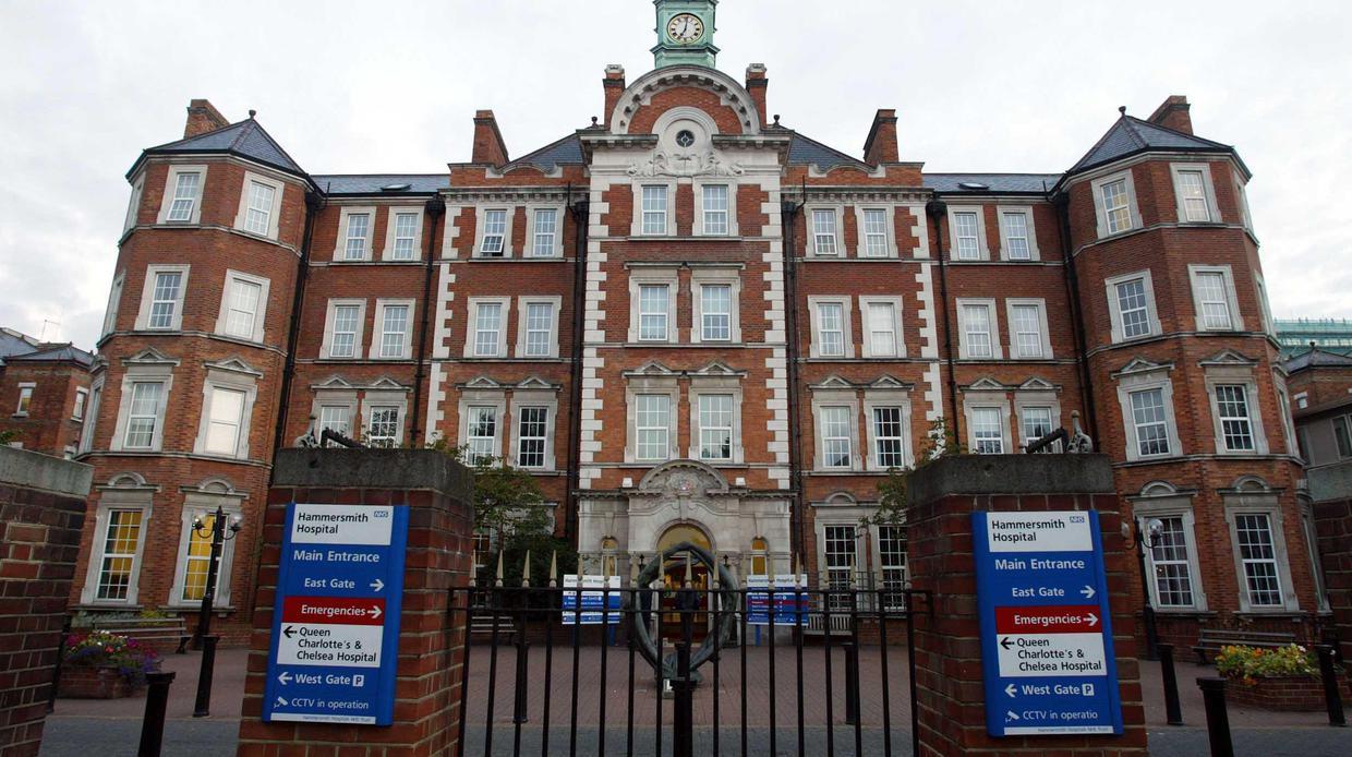 Hammersmith Hospital. Credit: PA