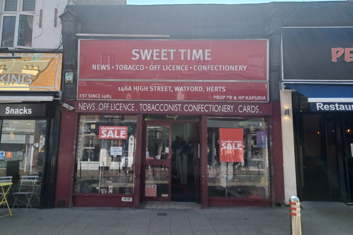 Two-storey flat approved above former Sweet Time shop