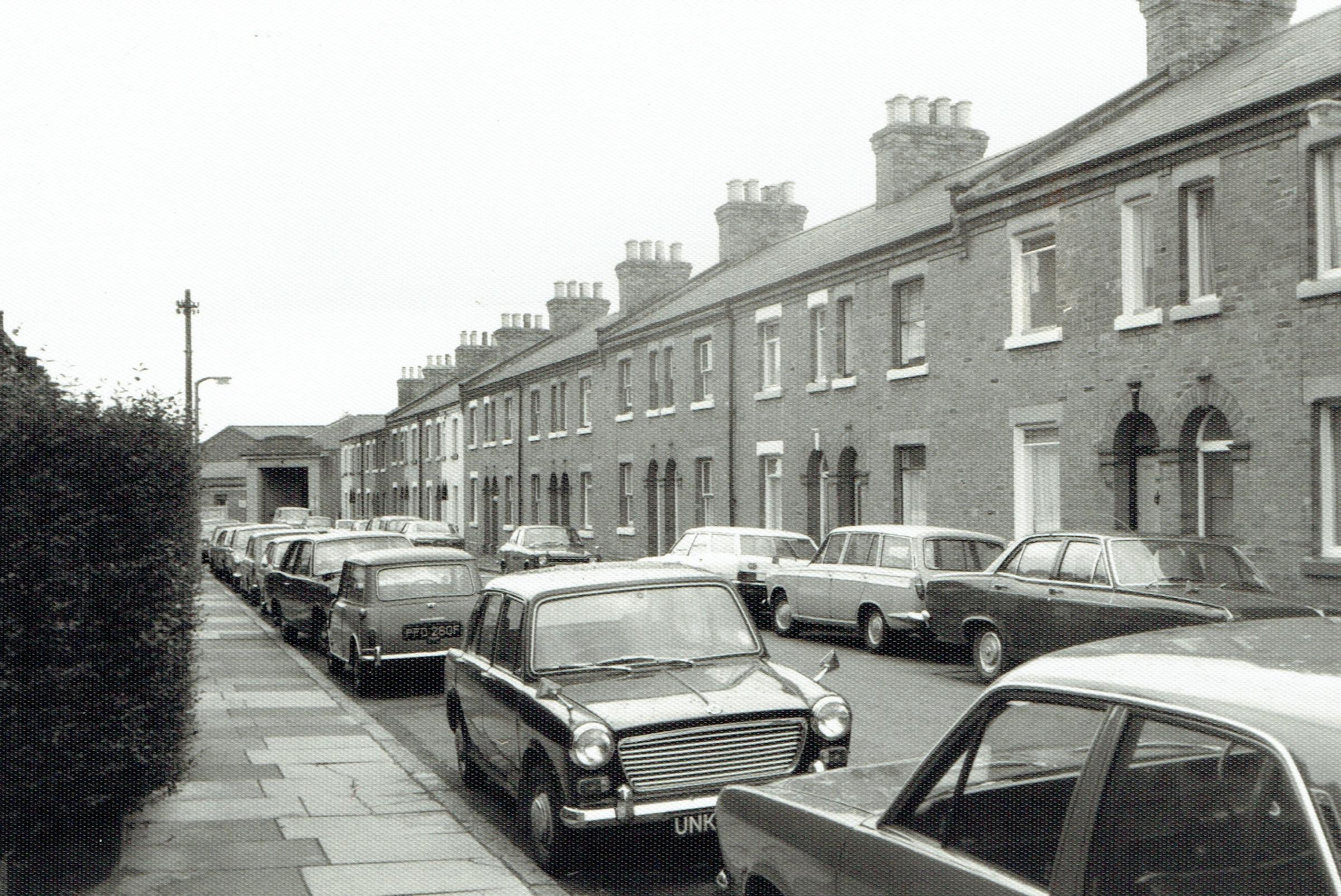 Copsewood Road off Leavesden Road pictured in past