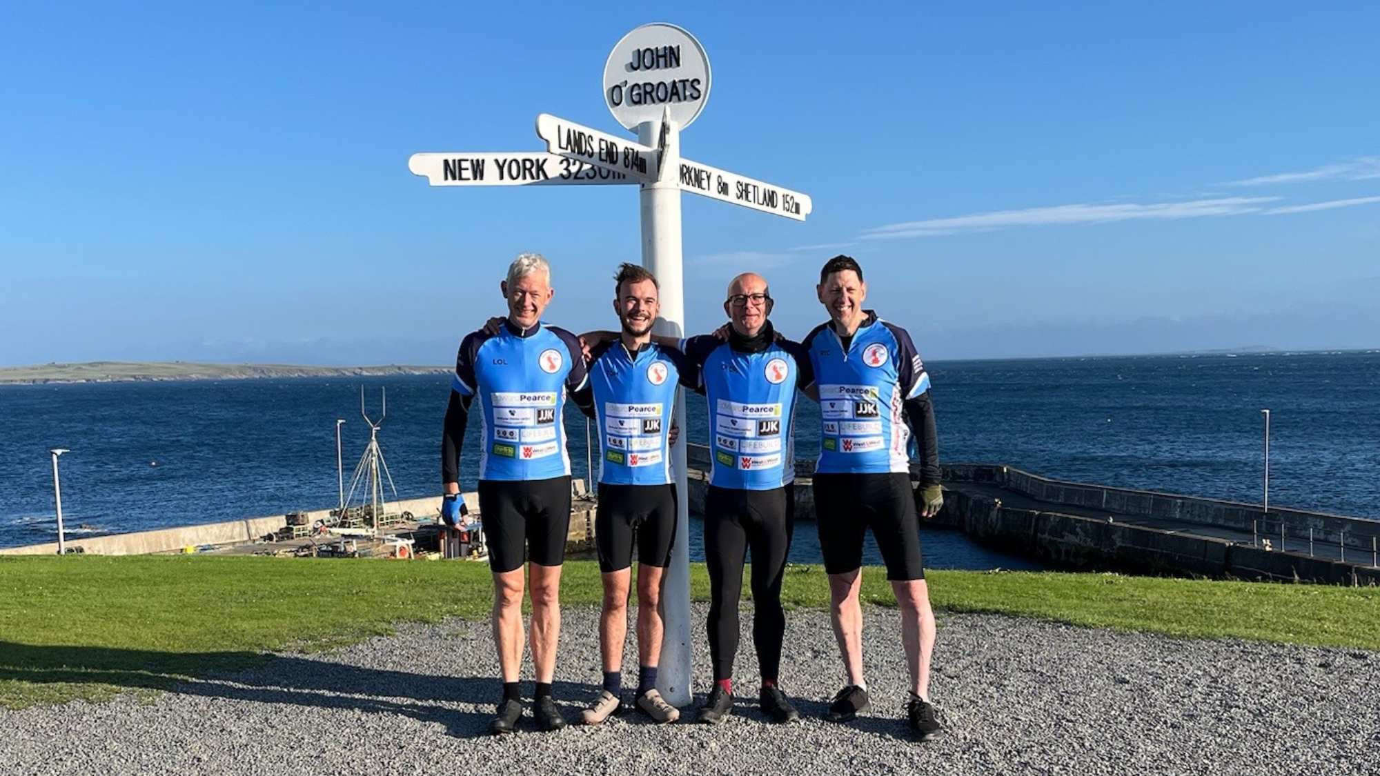 Watford quartet's epic 1,000-mile cycle raises £47,000 for Parkinson's charity