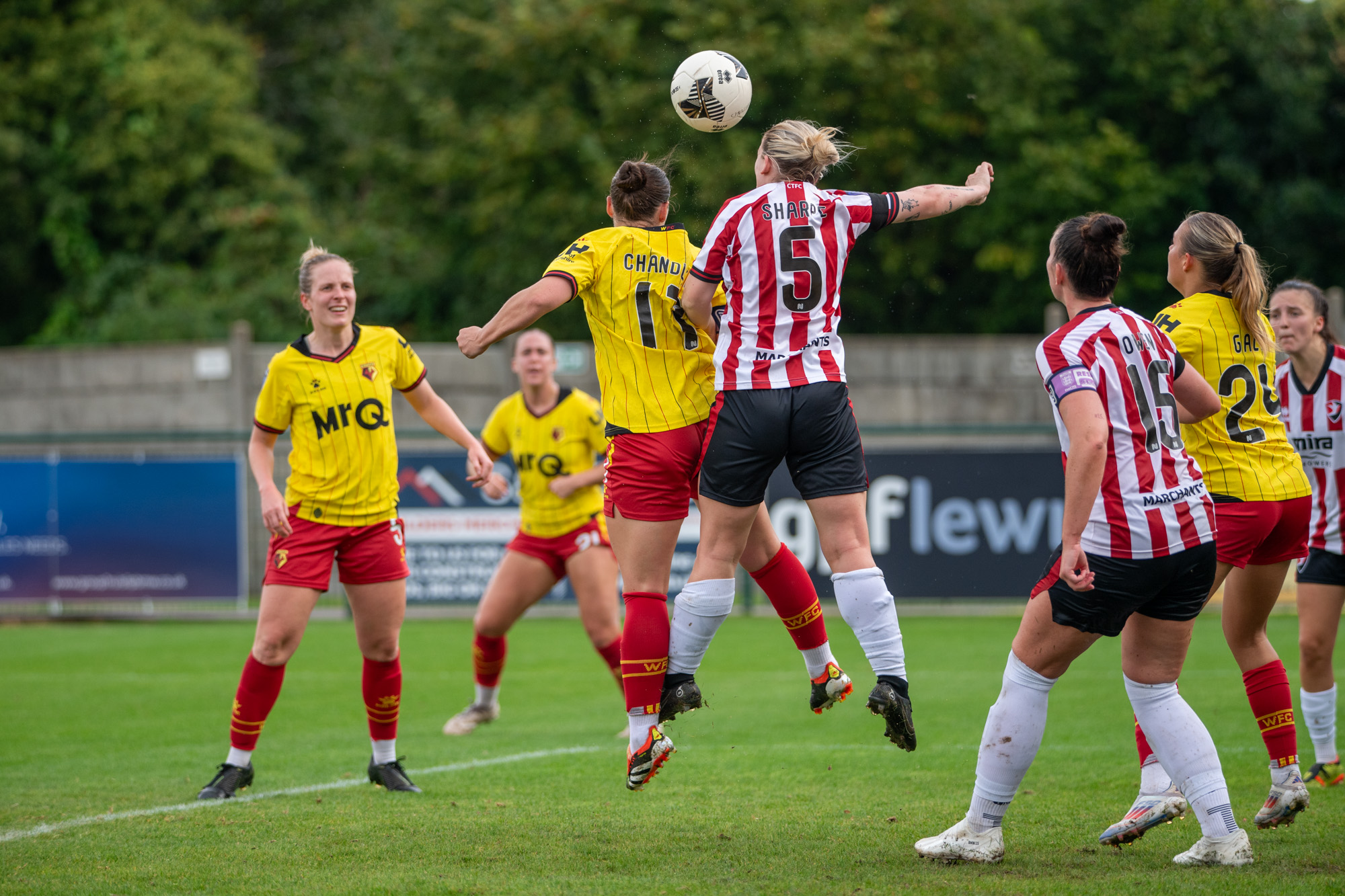 Second-half goals make it three successive wins for Watford Women