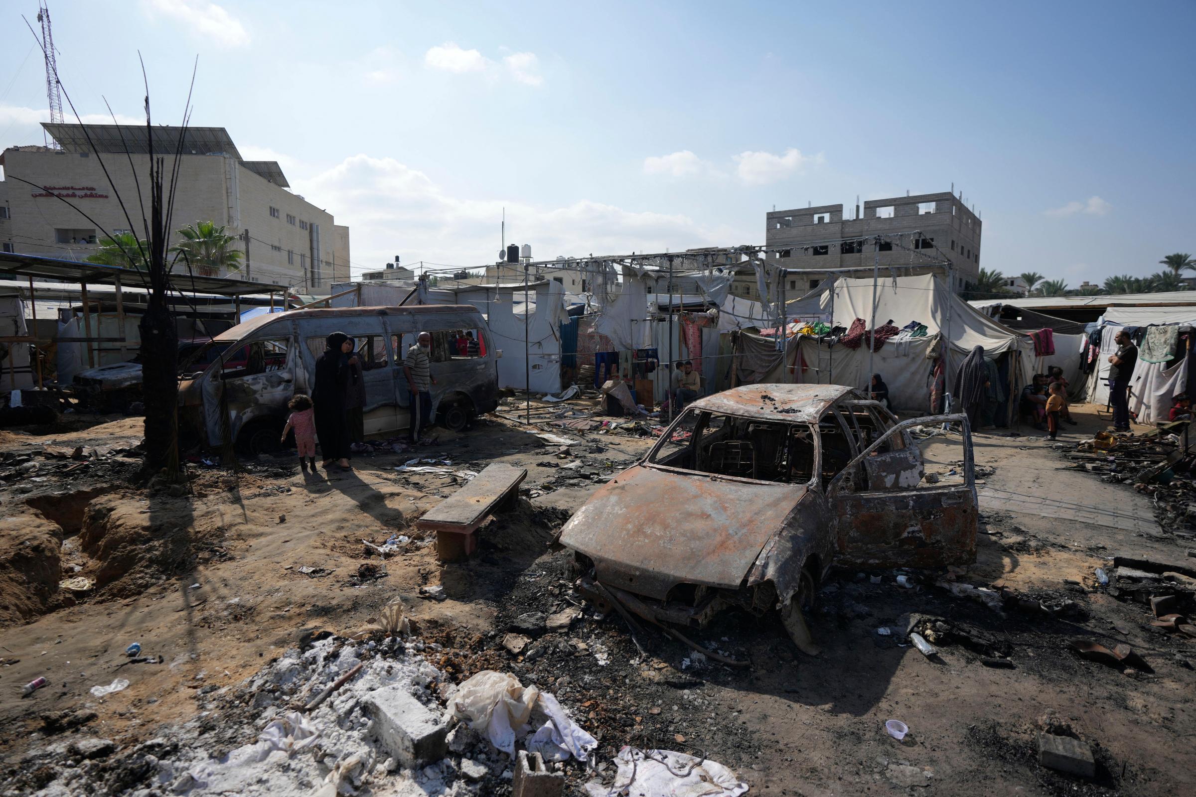 UN humanitarian chief says essential supplies are ‘running out’ in Gaza