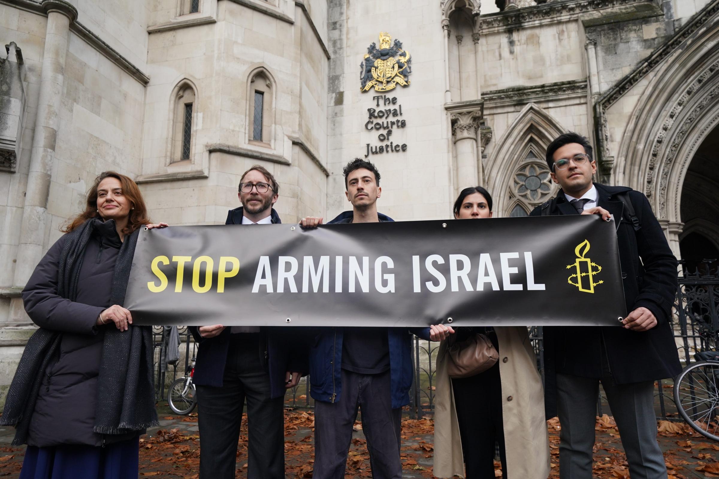 Israel arms exports could be used to breach international law, court told