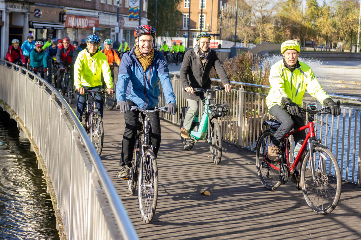 New 6.5-mile 'Green Loop' connecting open spaces officially opens