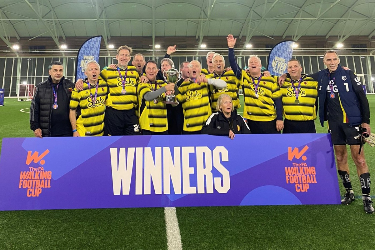 Watford beat Forest in 'hell of a match' to win walking football FA Cup