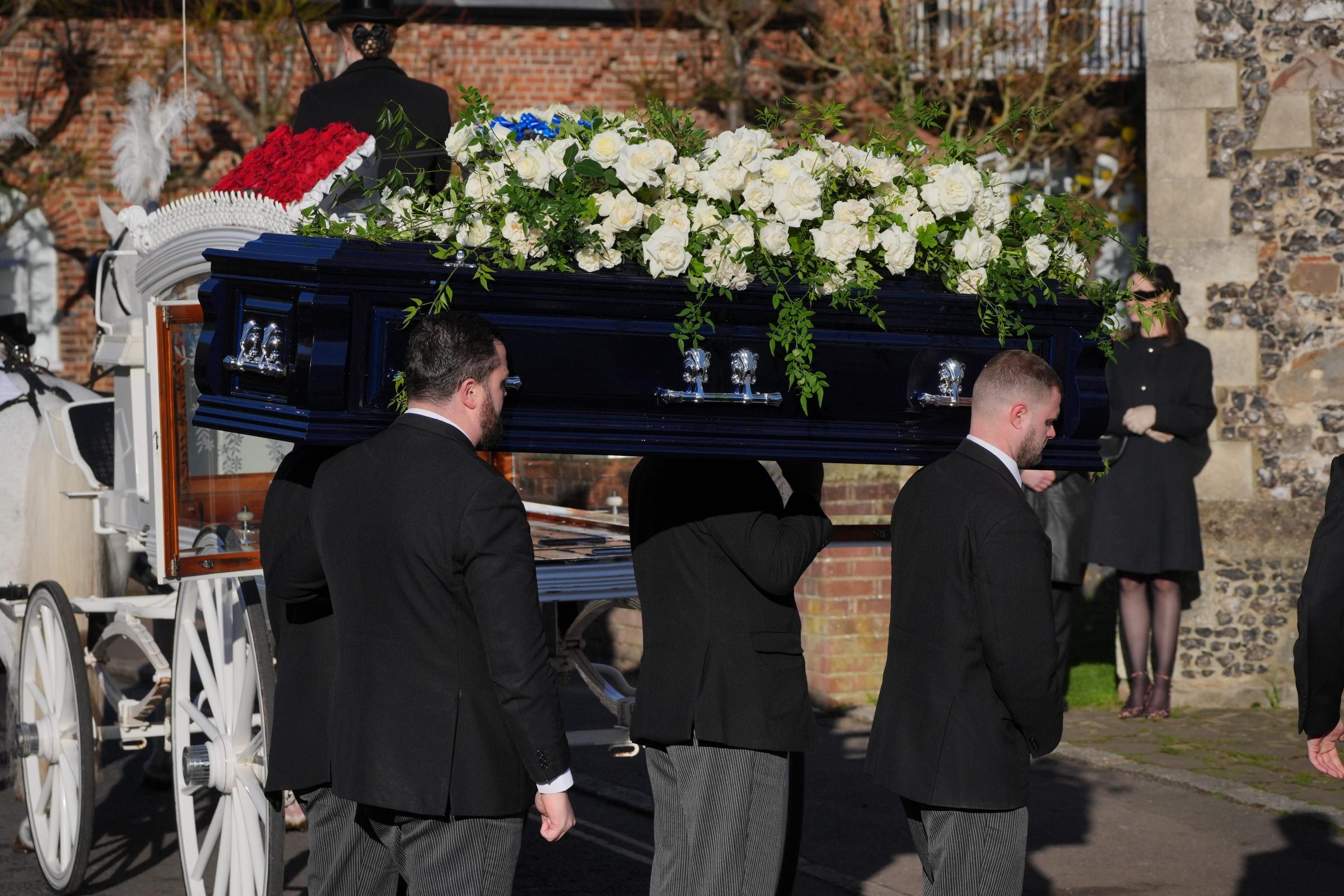 In Pictures: One Direction stars at Liam Payne funeral