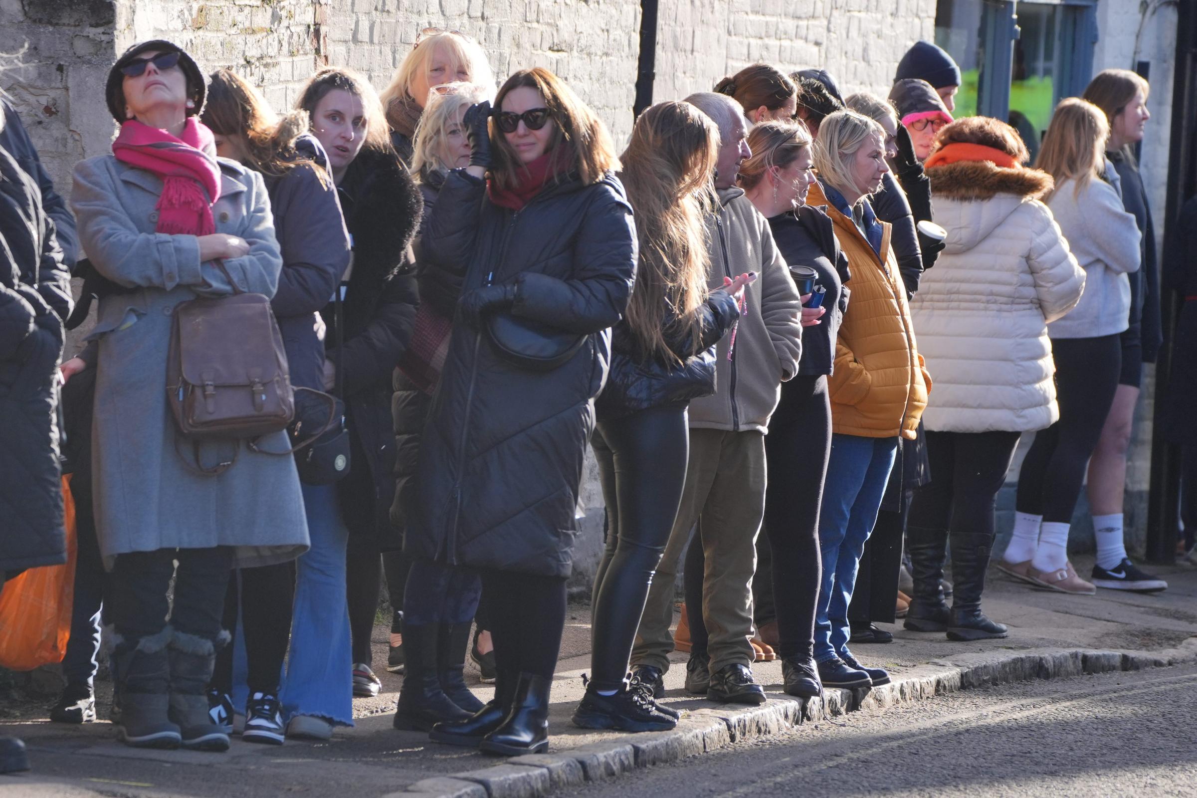 Fans gather to pay tribute to Liam Payne after One Direction star’s funeral