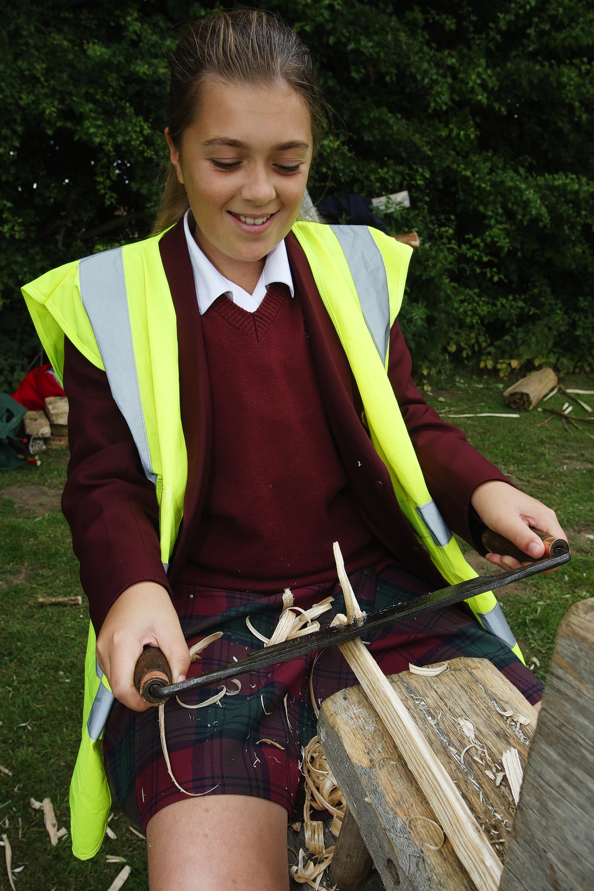 Pupils Step Back In Time For A Hands On History Lesson At The