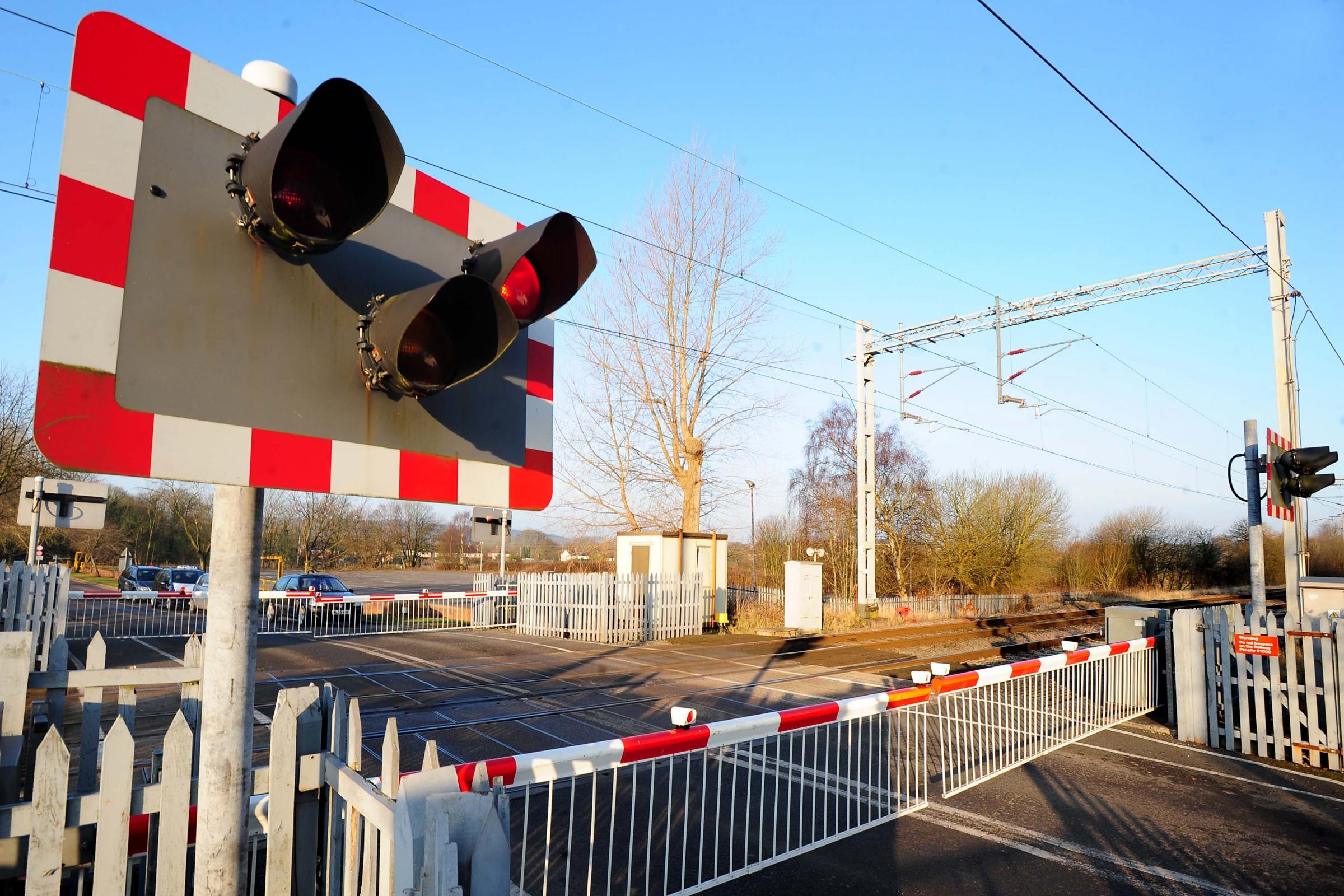 Cctv Shows Dramatic Level Crossing Van Crash Watford Observer